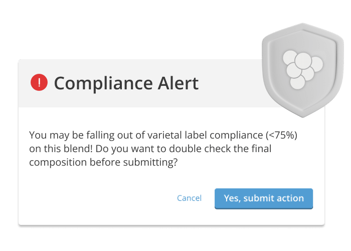 winery compliance alerts