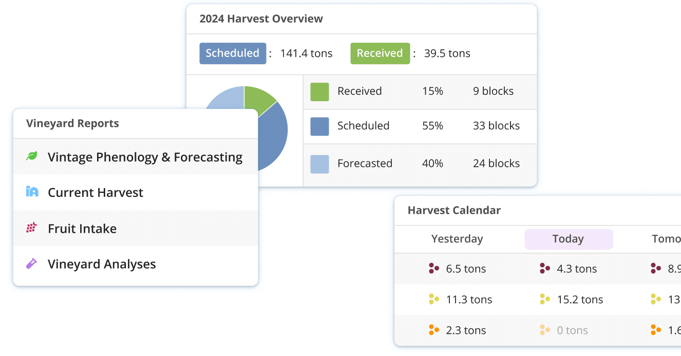 vineyard tracking software