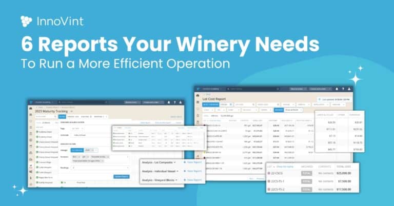 6 Reports Your Winery Needs To Run a More Efficient Operation screenshot examples